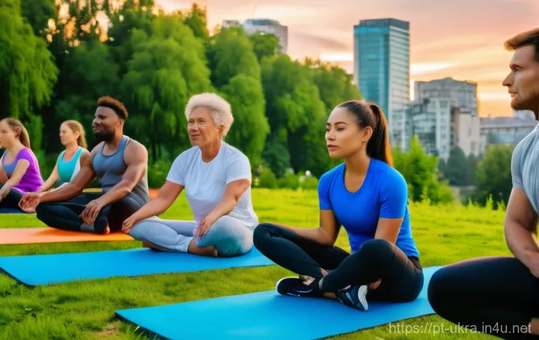 우크라이나 필라테스 인기 - Prompt 1: Urban Serenity Pilates**